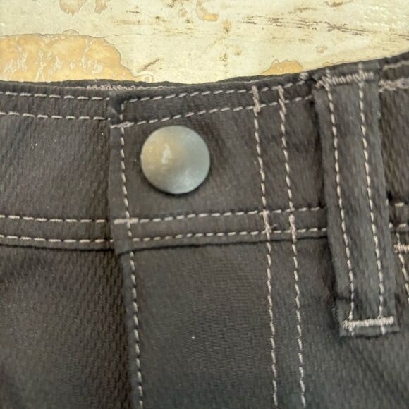 Lee Dungarees Shorts Boys Size 7 Black - Picture 3 of 15